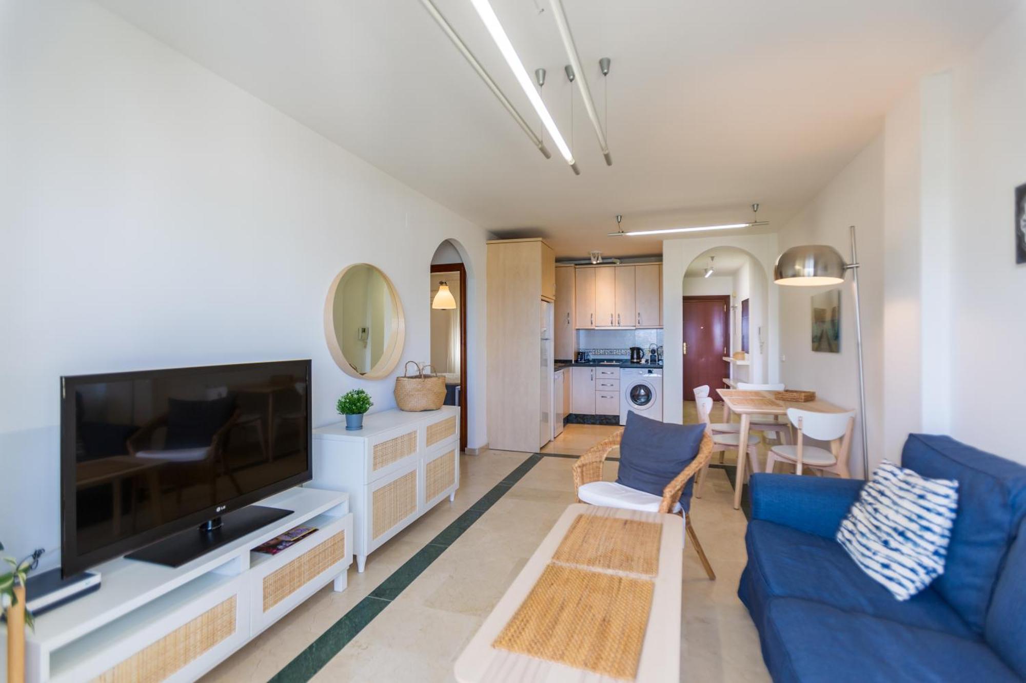 Bonito Apartamento En Primera Linea De Playa Естепона Екстериор снимка