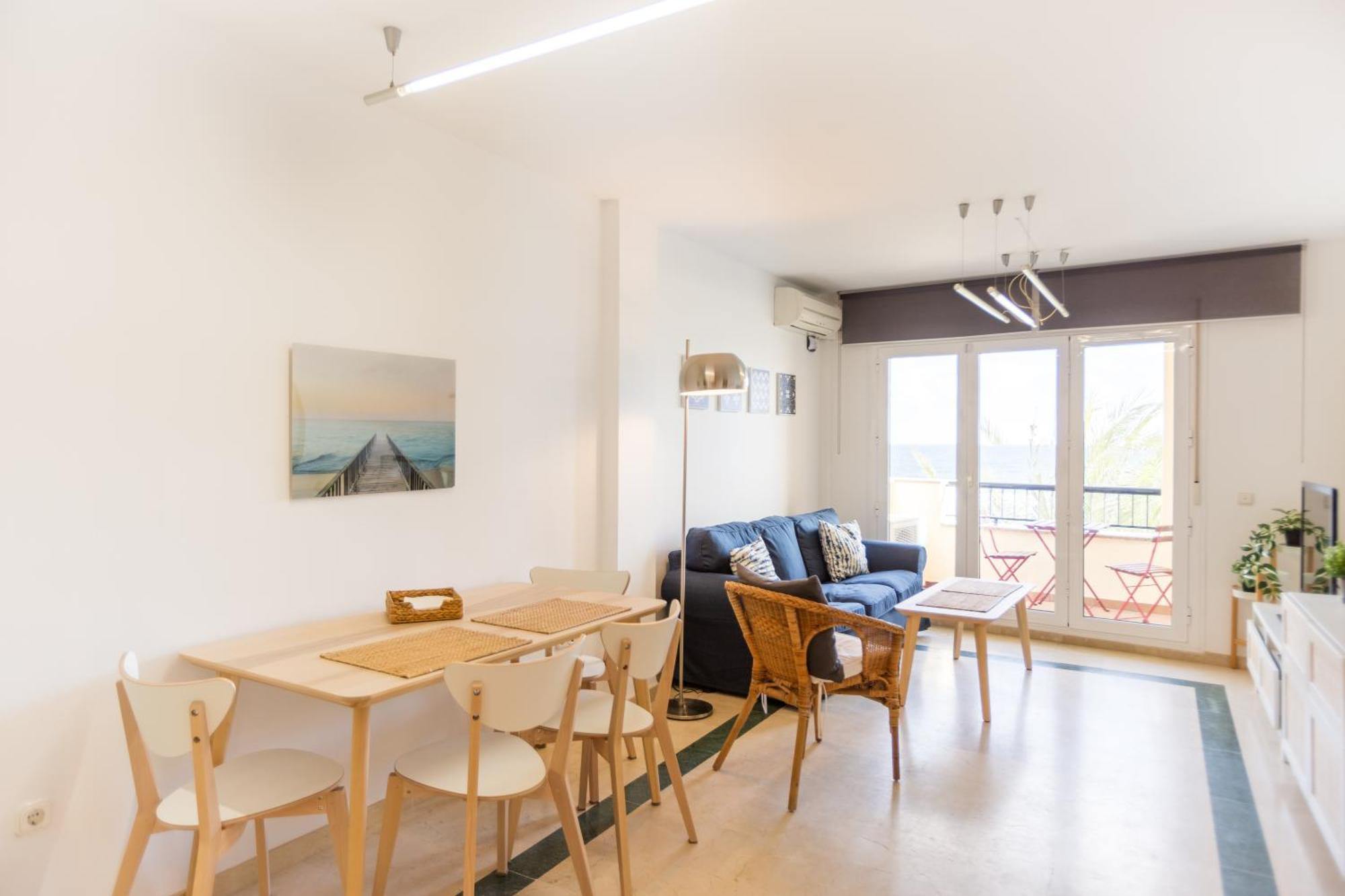 Bonito Apartamento En Primera Linea De Playa Естепона Екстериор снимка